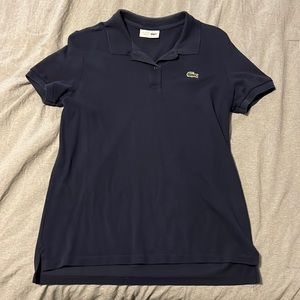 Lacoste for J. Crew Navy polo